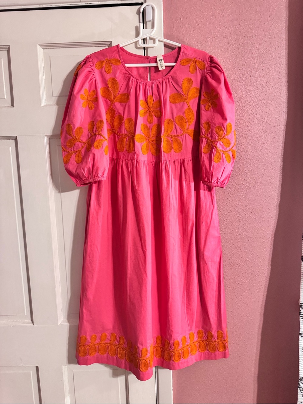 Uncle Frank Embroidered Dress, XS, NWT